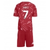 Camiseta Liverpool Florian Wirtz #7 Primera Equipación Replica 2026-27 para niños mangas cortas (+ Pantalones cortos)
